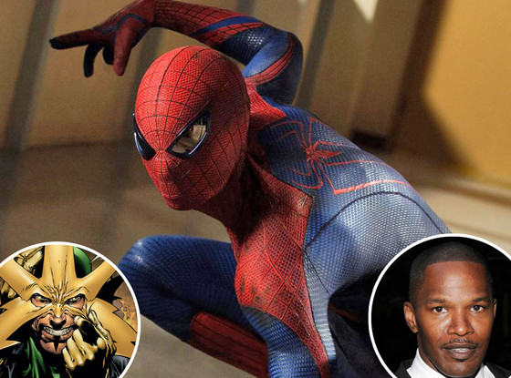 Jamie Foxx, Spider-Man, Electo Jamie Foxx, Spider-Man, Electo